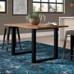 The kashth liveedge Dining Table Custom avilable METALL Dining table
