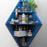 Corner Floating Shelves Bedroom, Living Room, Bathroom, Kitchen, Office
