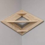 Wall Shelves Corner Floating Shelves for Bedroom Living Room