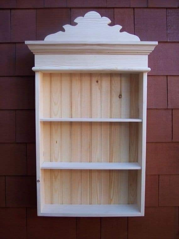 ADS Cottage Style Wall Cabinet, Kitchen Cabinet