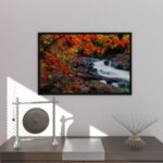 beautiful waterfall  Painting With Vinyl Printing