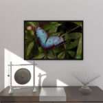 butterfly  Painting With Vinyl Printing Home Decorative