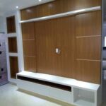 Furniture Panel Hall Mounted LED Light Tv Unit Adscart