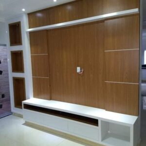 Furniture Panel Hall Mounted LED Light Tv Unit Adscart