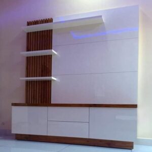 White Wall Mountain Tv Unit For Latest Design ADSCART