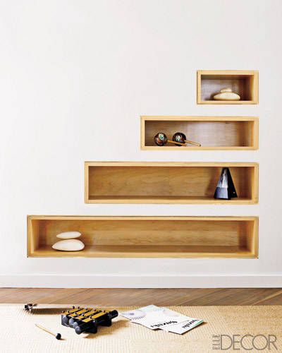 Ads Cart shelves under the stairs