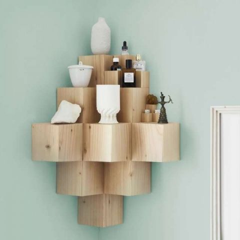Ads Cart creative wall shelf