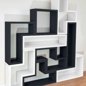 ADS CART Wall Hanging Interlock Set of MDf Wall Shelf