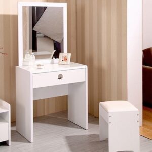 ADS CART Makeup Dressing Table Set, Dressing Table with Mirror for Women,