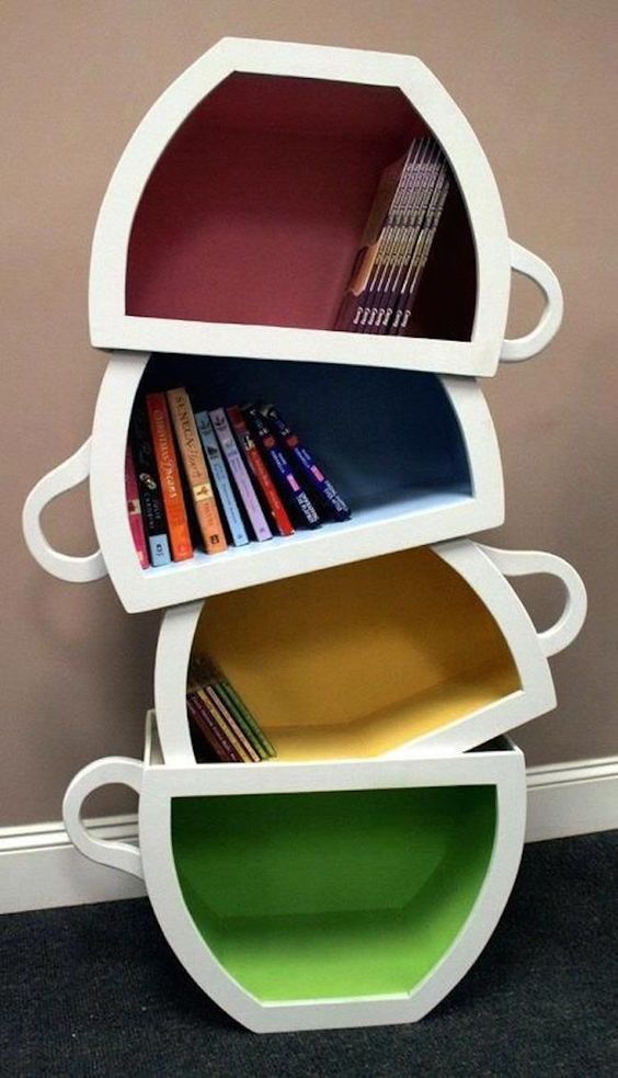 Ads Cart Creative Bookshelves