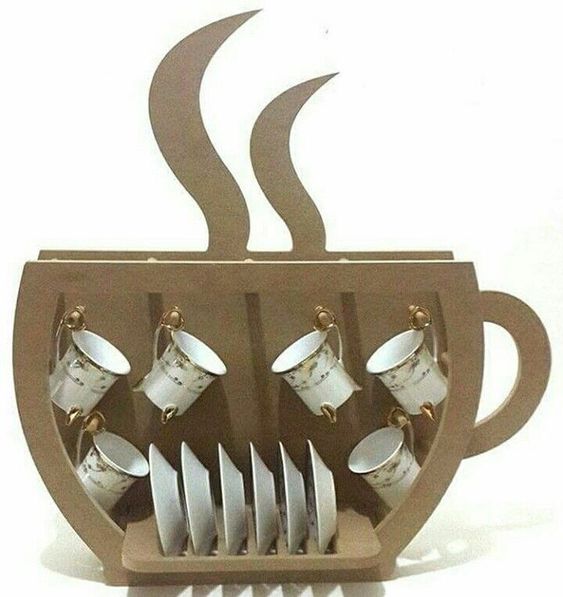 Ads Cart Cup Stand
