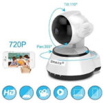 Smars® V380 X9100 720P HD WiFi IP Security Camera CCTV(White)
