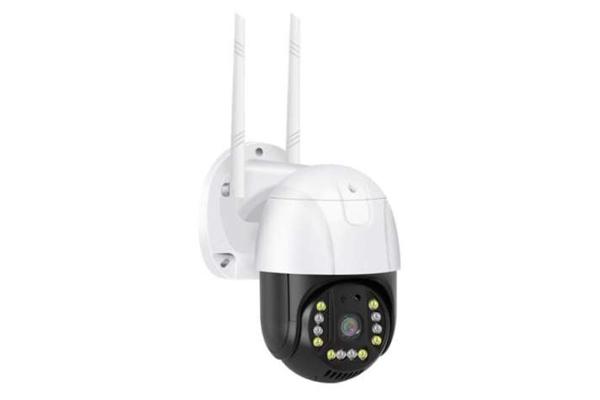 smars 5MP Speed Dome Wireless IP Camera V380 Pro APP Al Human Detection Audio Outdoor WiFi Surveillance Camera Motion Detection
