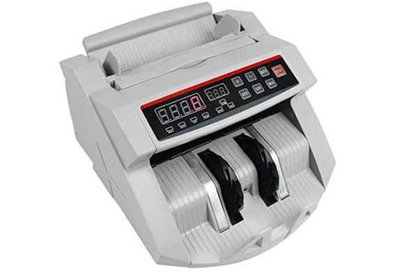 UV/MG-2108 Multi-Currency Bill Counter Money Counting Machine for Bank Note Counting Indian Rupee USD Euro