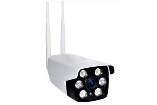 smars® Wireless WiFi 2MP Full HD 1080p Wireless Wi-Fi 4G SIM Card Waterproof Indoor and Outdoor IP Security Bullet CCTV Security Camera